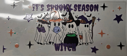 16 oz Wrap It's Spooky Season Witchy Ghosts