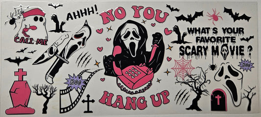 16 oz Wrap Character Scary Movie