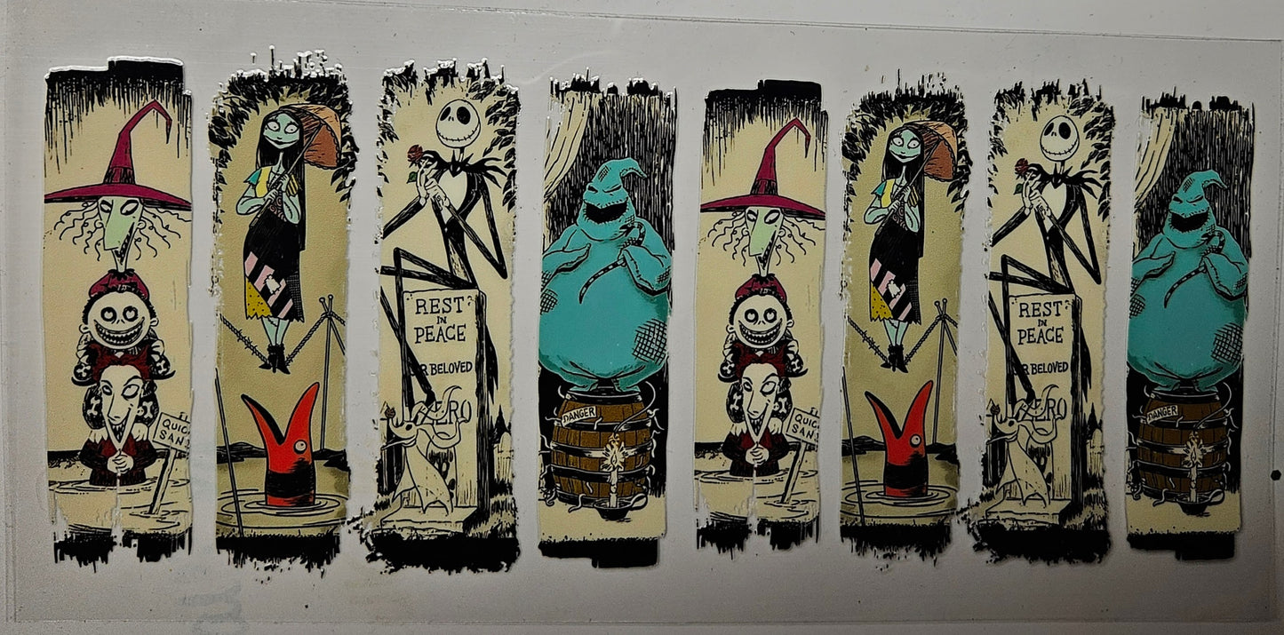 16 oz Wrap Halloween Character Strips