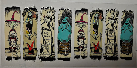 16 oz Wrap Halloween Character Strips
