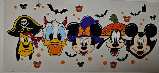 16 oz Wrap Halloween Character Mug Shots