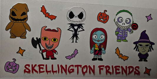 16 oz Wrap Halloween Friends Character