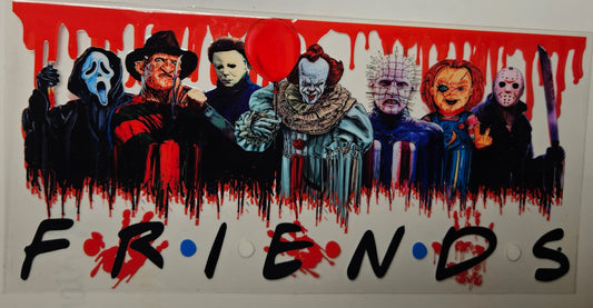 16 oz Wrap Halloween Characters