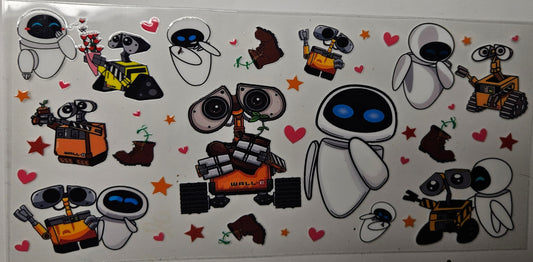 16 oz Wrap Character Robot