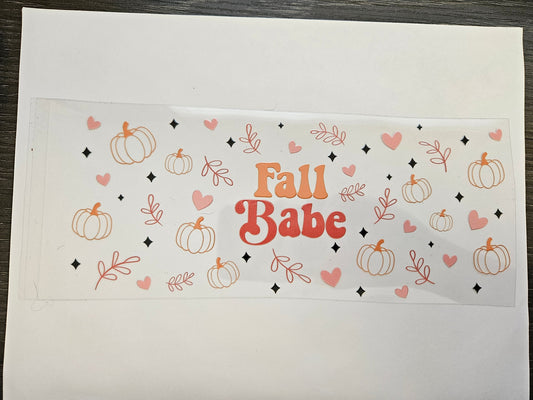 16 oz Wrap Fall Babe