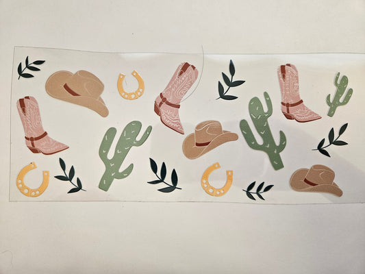 16 oz Wrap Western Boots