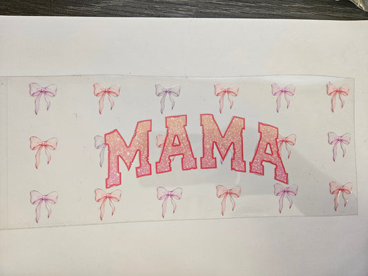 16 oz Wrap Mama W Pink/Purple Bows