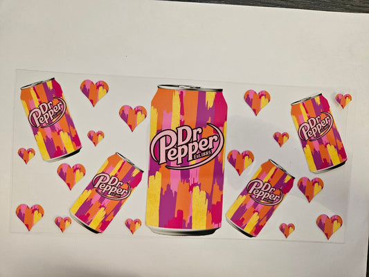 16 oz Wrap Doc Soda W/ Orange