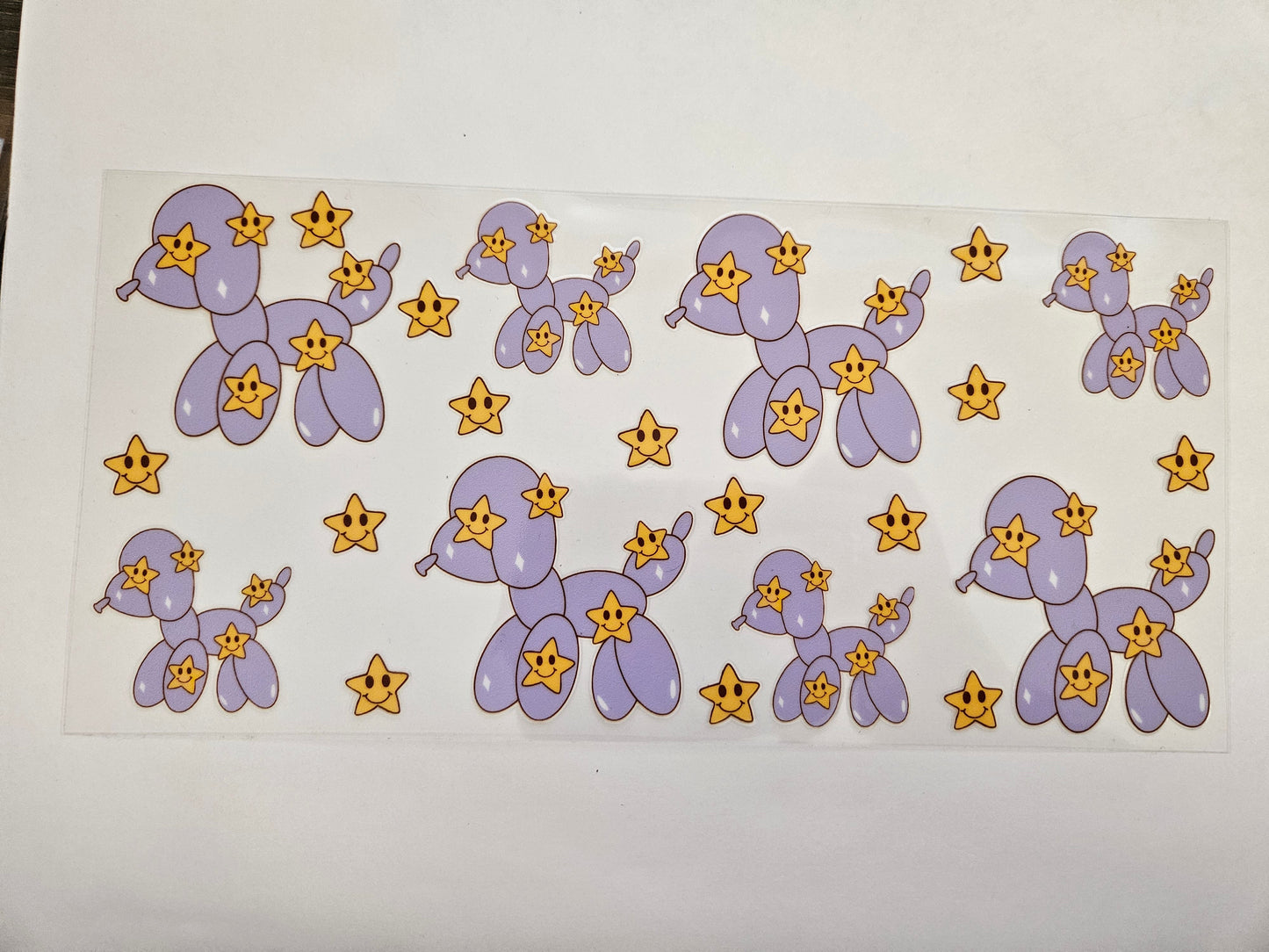 16 oz Wrap Balloon Animal Purple