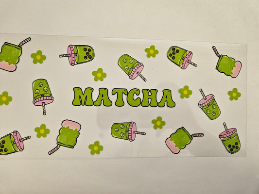 16 oz Wrap Matcha Drink