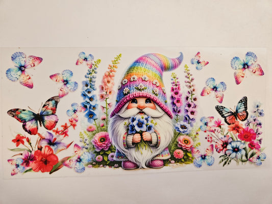 16 oz Wrap Butterfly Gnome