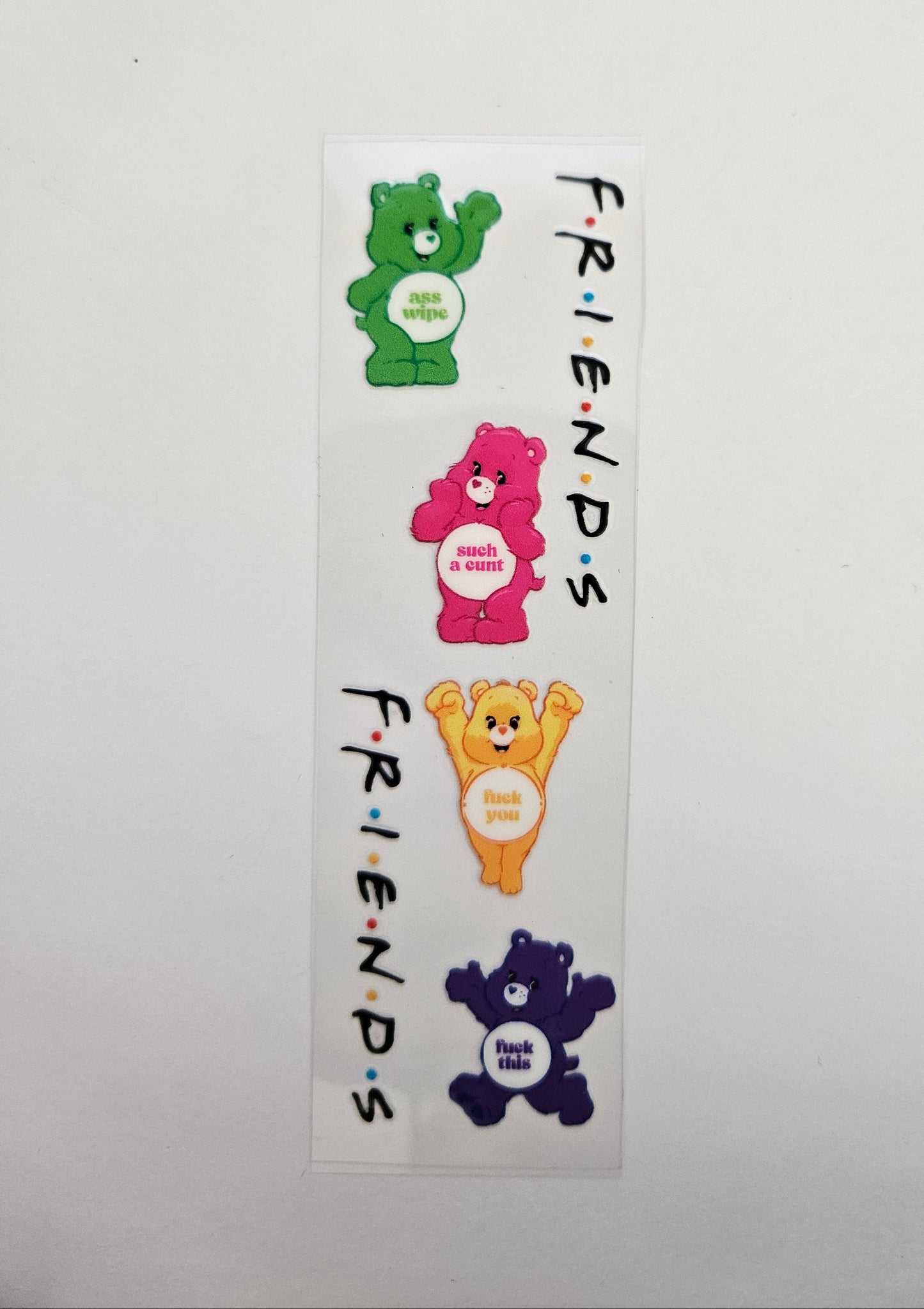 Pen/Bookmark Wrap Bear W/ Friends Character