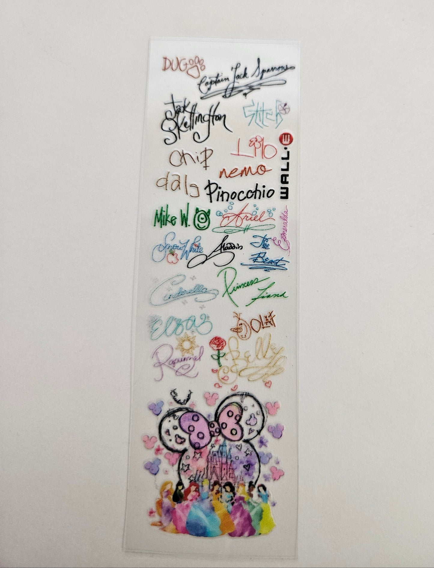 Pen/Bookmark Wrap Princess Character