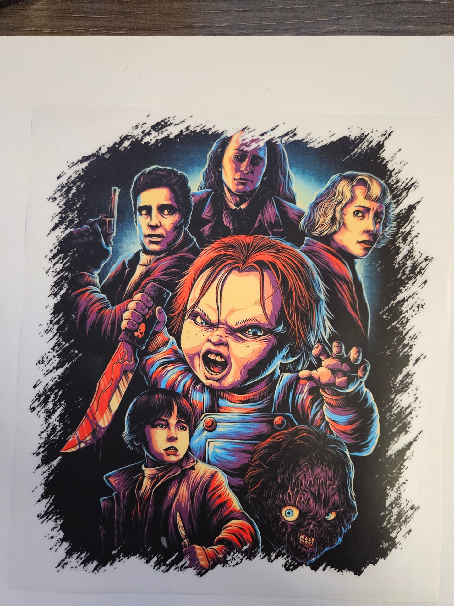 DTF Apparel Halloween Child Characater