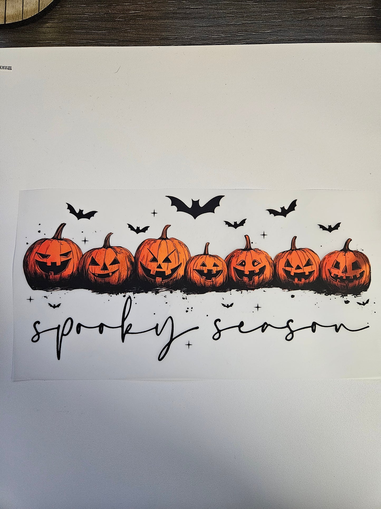 DTF Apparel Spooky Season W/ Pumpkins