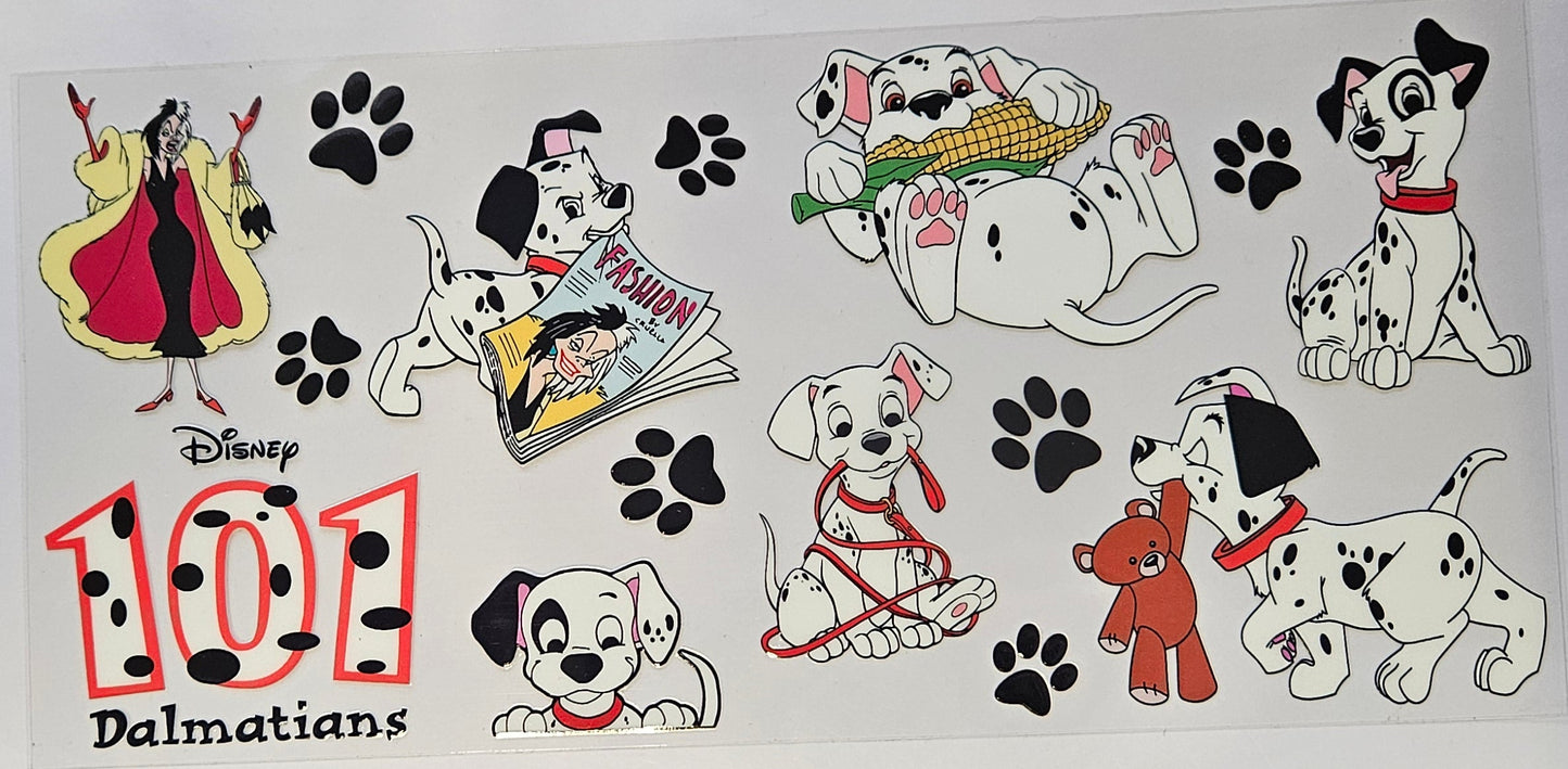 16 oz Wrap 101 Dalmatians