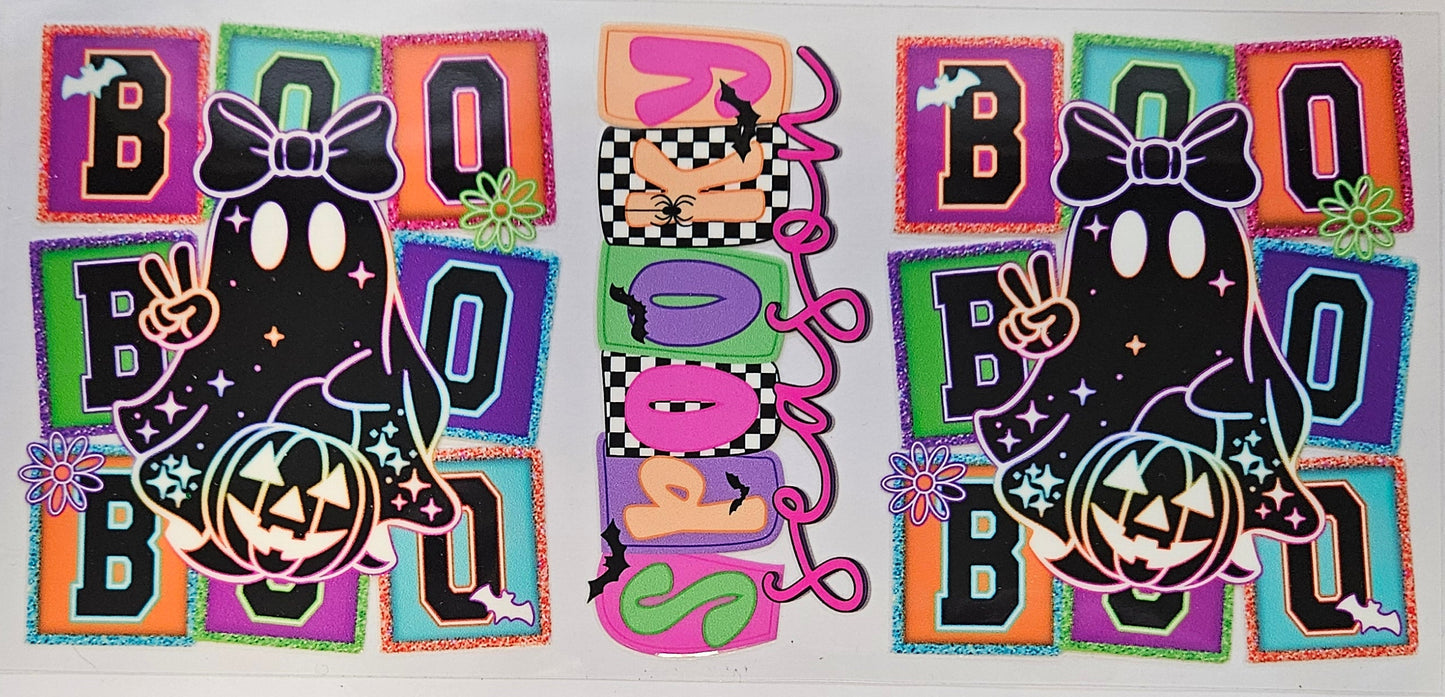 16 oz Wrap Boo, Boo, Boo Ghosts