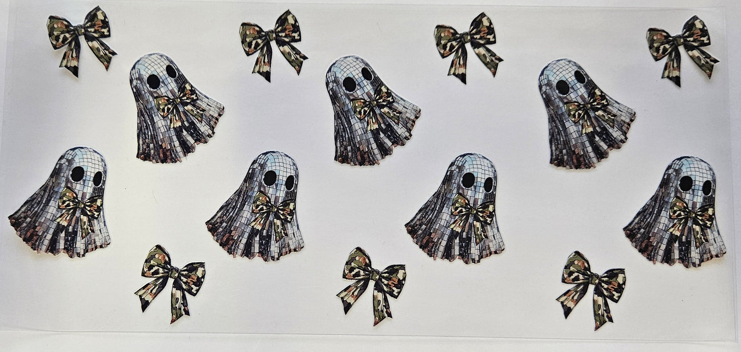16 oz Wrap Disco Camo Ghost W/ Bows