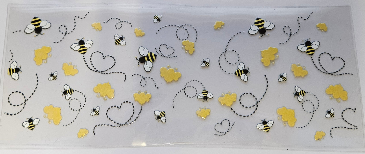 16 oz Wrap Buzzing Bees