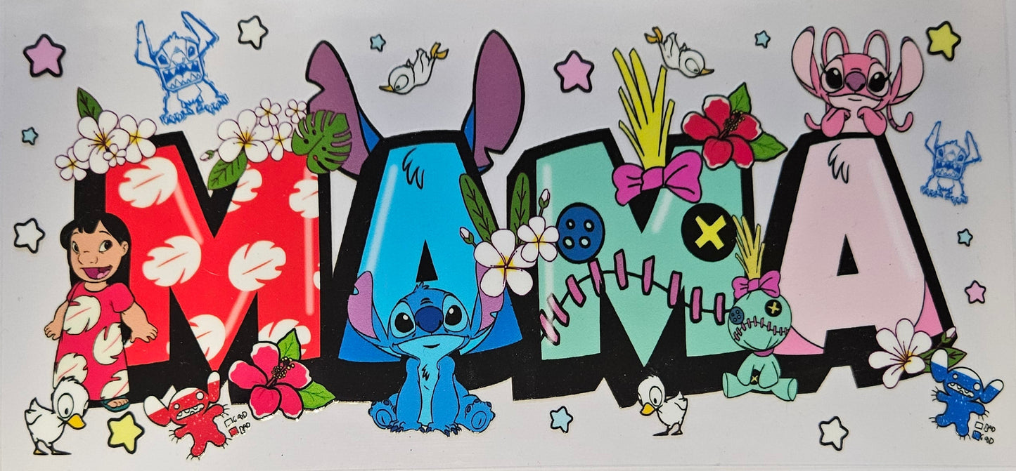 16 oz Wrap MAMA Lilo and Stitch