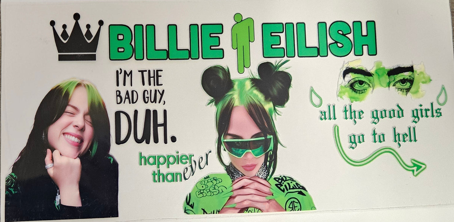 16 oz Wrap Billie Elish