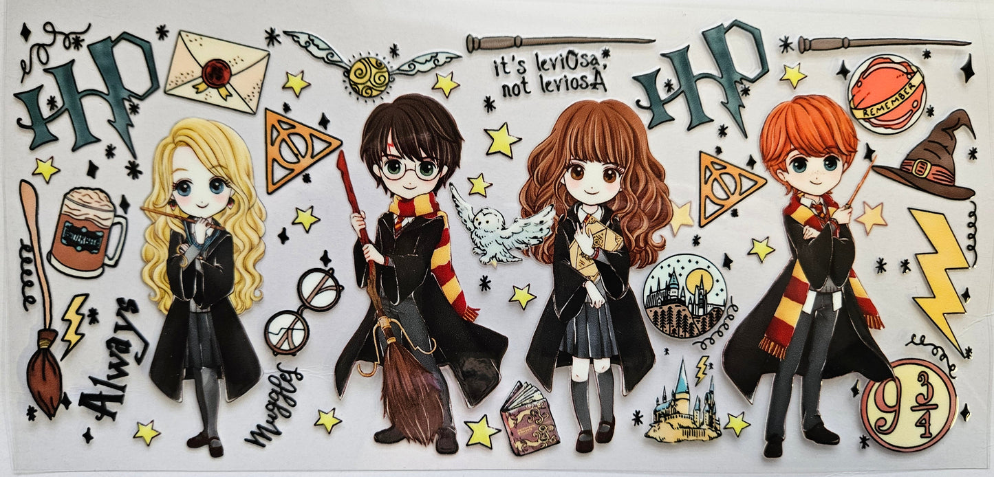 16 oz Wrap HP Characters