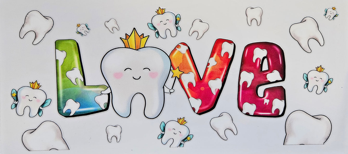 16 oz Wrap Love Teeth