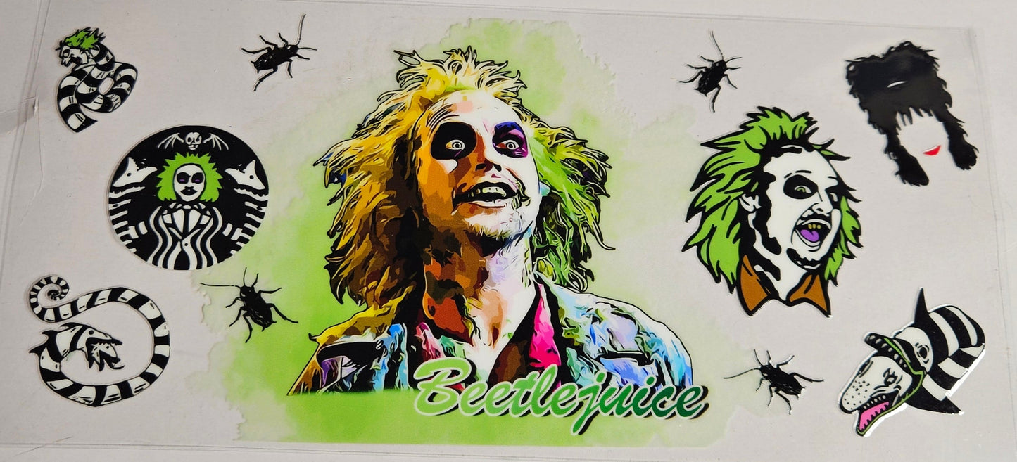16 oz Wrap Beetlejuice Beetlejuice