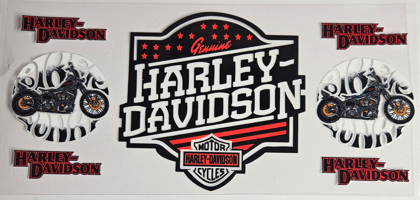 16 oz Wrap Harley Davidson