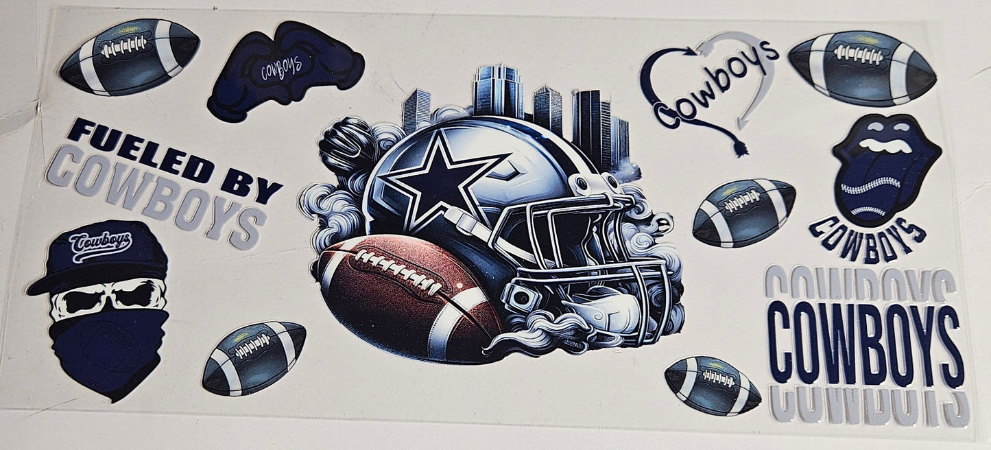 16 oz Wrap Dallas Team