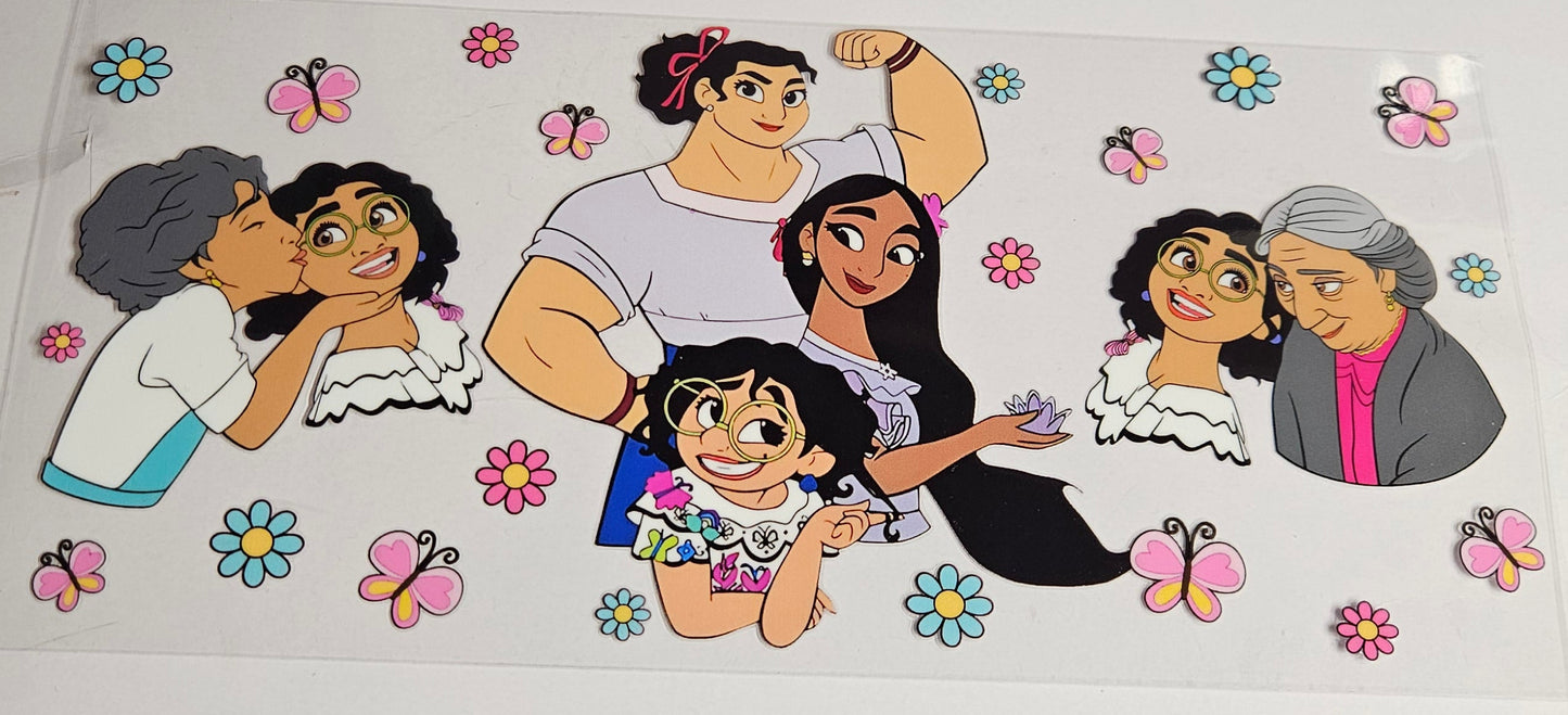 16 oz Wrap Encanto Female Characters