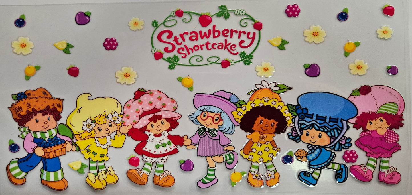 16/20 oz Wrap Strawberry Shortcake Characters