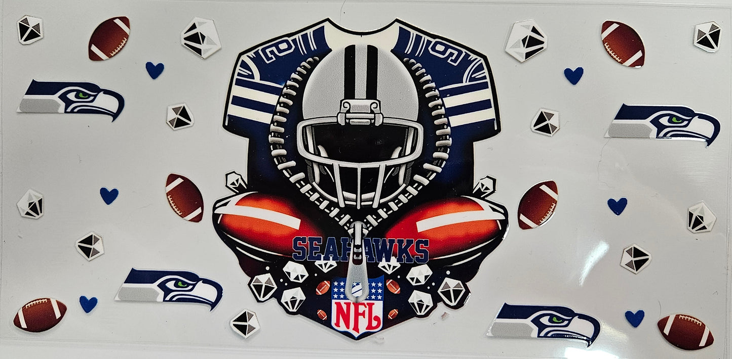 16/20 oz Wrap Seahawks Jersey