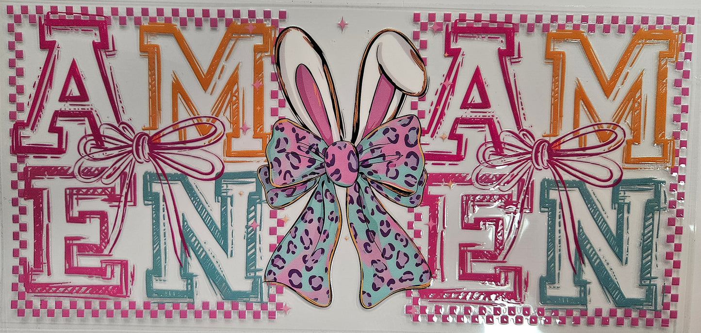 16/20 oz Wrap Easter Ears Amen