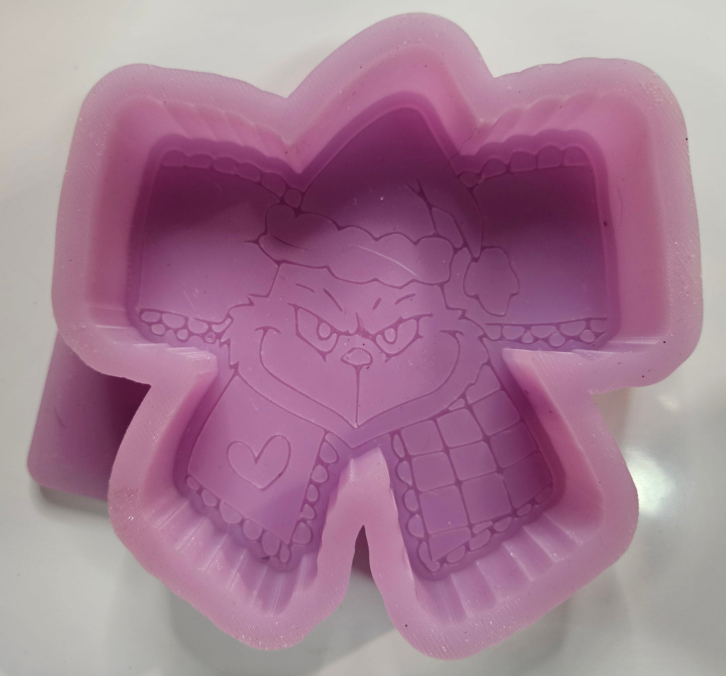 Mold Grinch Christmas Bow