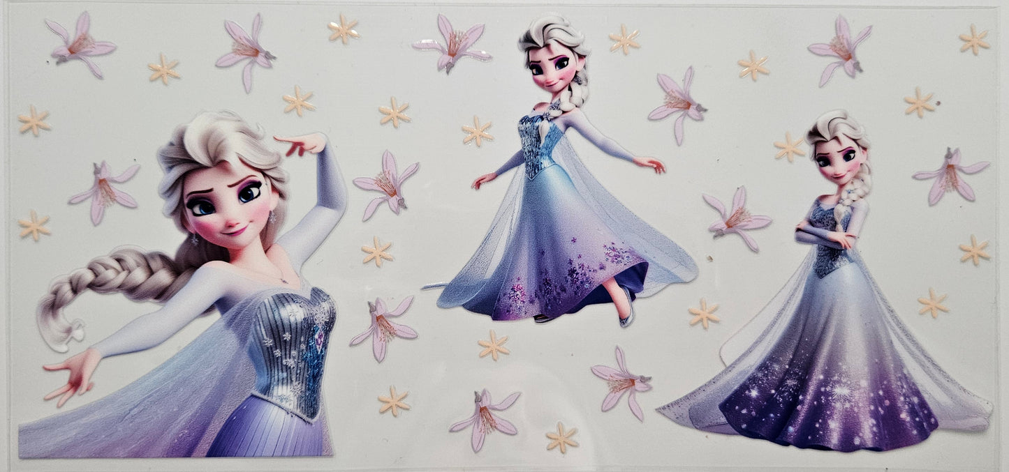 16/20 oz Wrap Elisa W/ Flowers