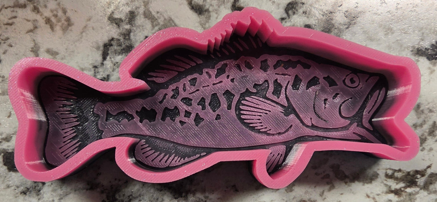 Mold Bass Fish