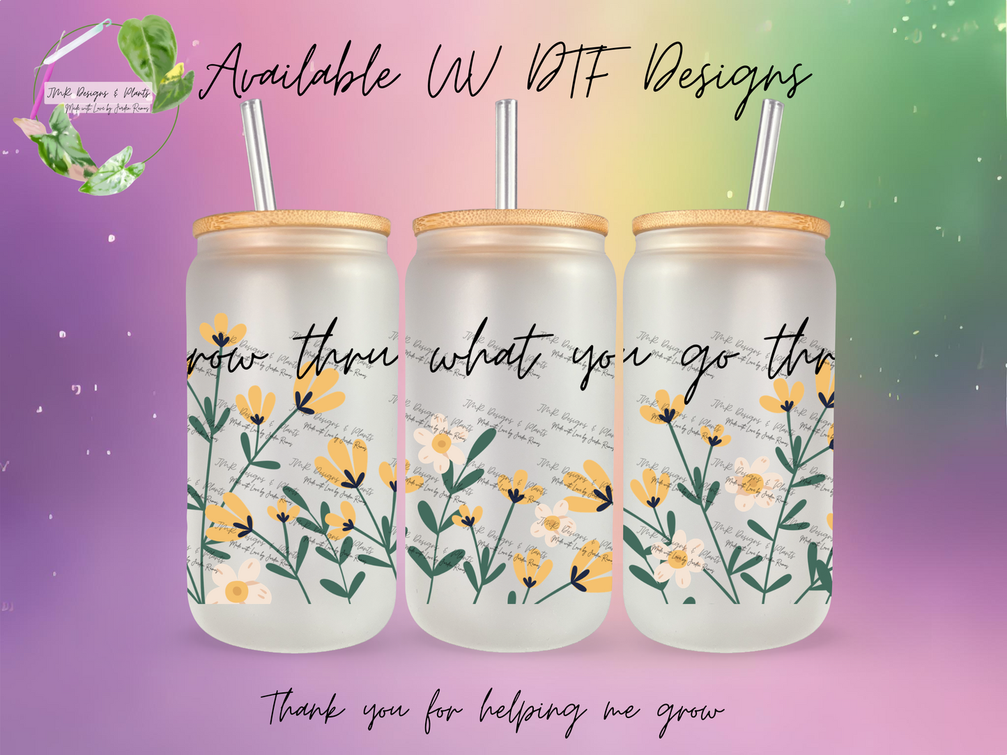 16/20 oz Wrap Grow Thru What You Go Thru