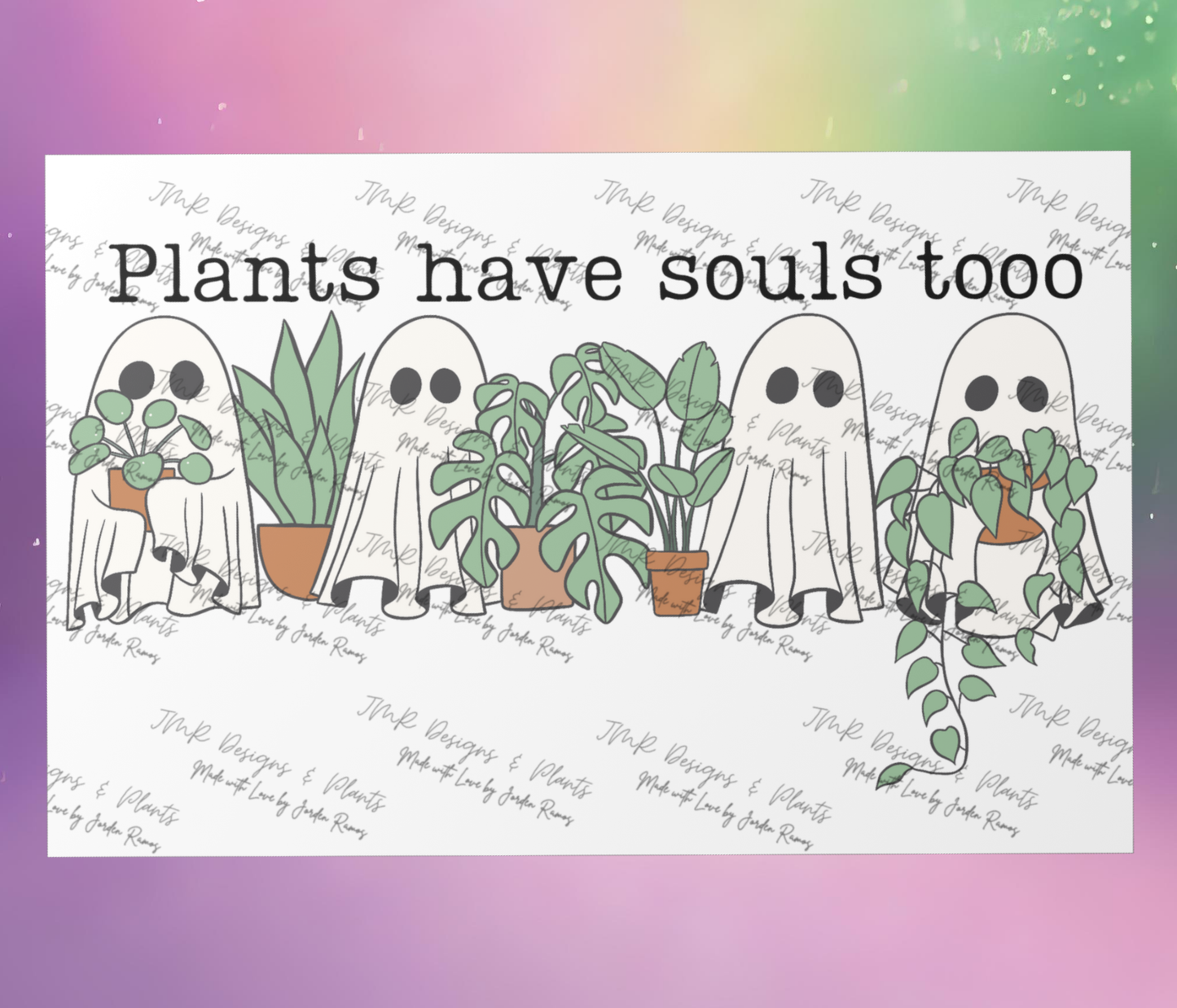 10"X8"/12"X8" Wall Decor Plants have souls too