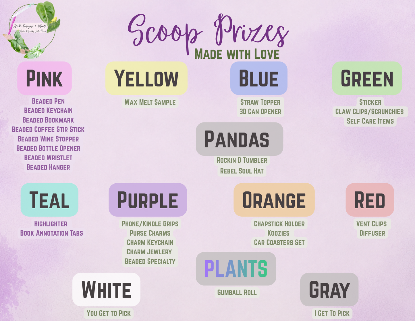 LIVE Scoop Basket Prizes