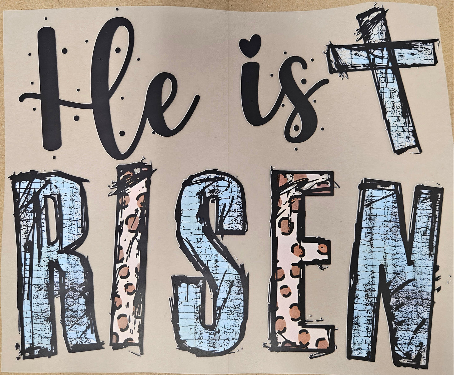 DTF Apparel He is Risen