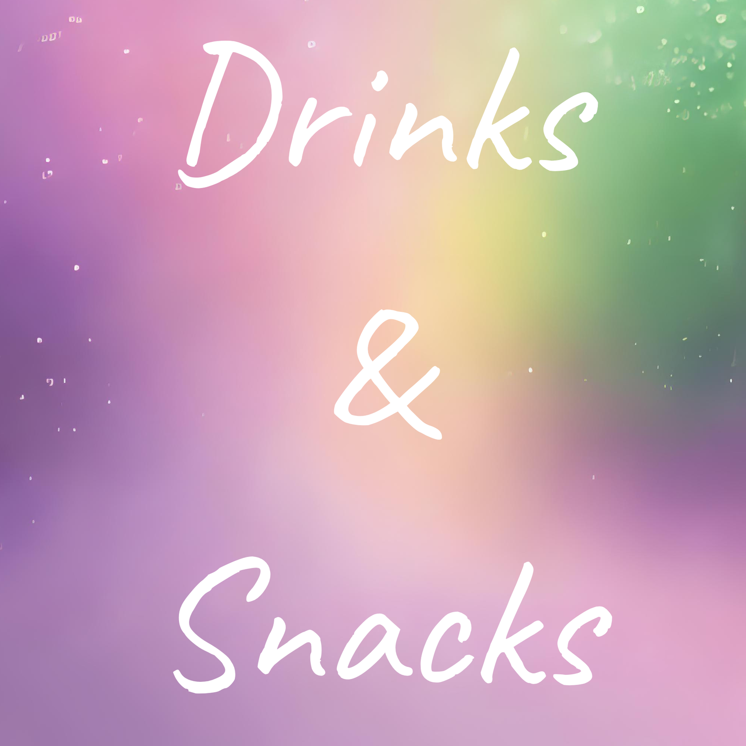Drinks & Snacks Designs