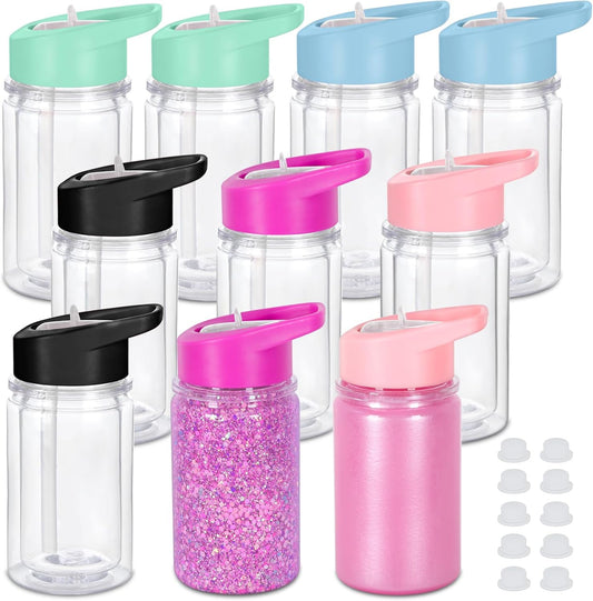10 oz Acrylic Kids Snow Globe Tumbler