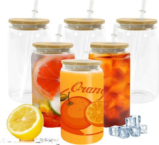 16 oz Clear Libby Glass Tumbler