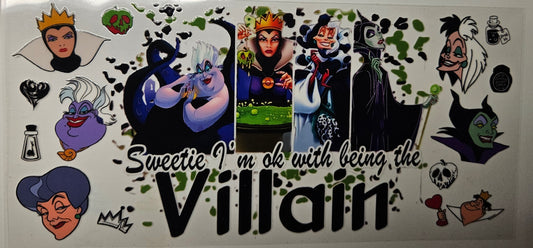 16 oz Wrap Villain Characters