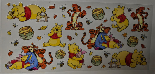16 oz Wrap Honey Bear Character