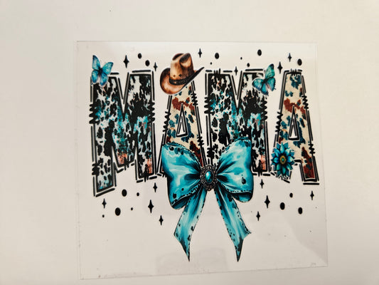 Decal Mama Western Blue