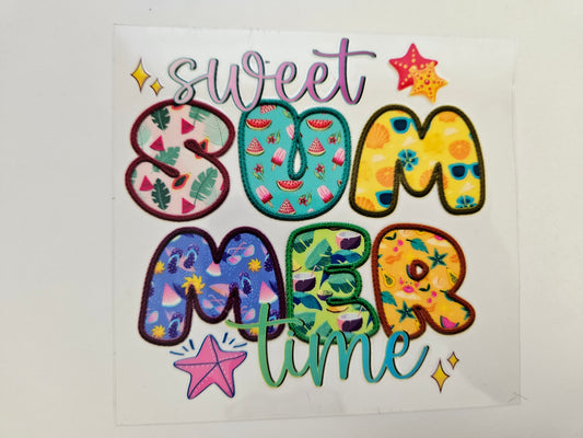Decal Sweet Summer Time