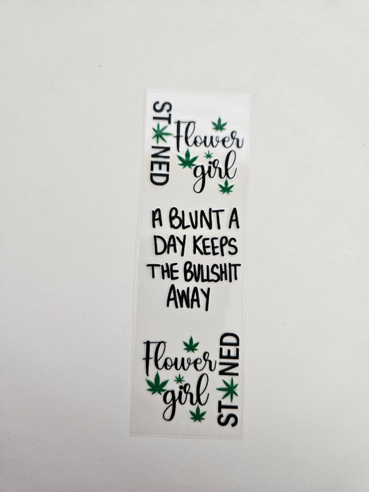 Pen/Bookmark Wrap Flower Girl
