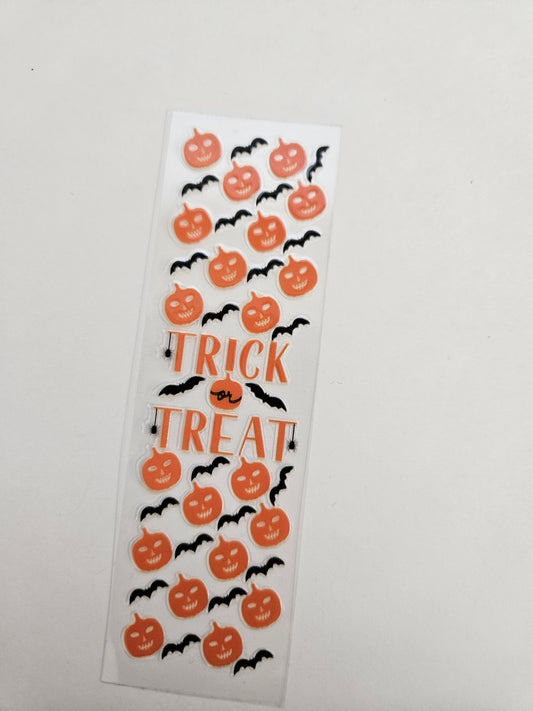 Pen/Bookmark Wrap Trick or Treat Pumpkins